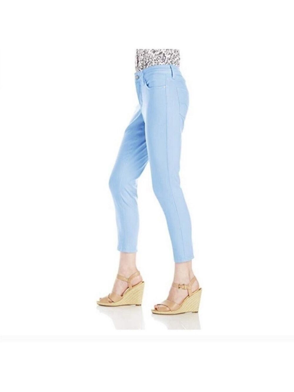 NYDJ Ami Skinny Ankle Light Blue High Waist pants, Size 2